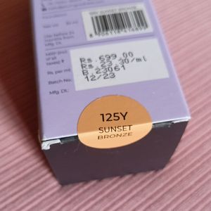 Plum Soft Blend Foundation "125Y Sunset Bronze"