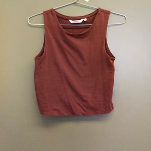 Brown Tank Top