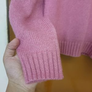 Hey Pink Warm Soft Sweater