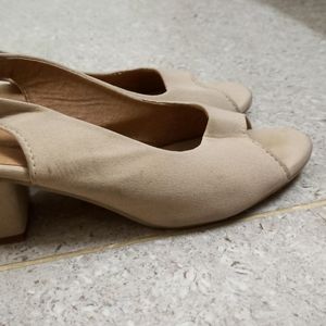 Wedges Nude Color