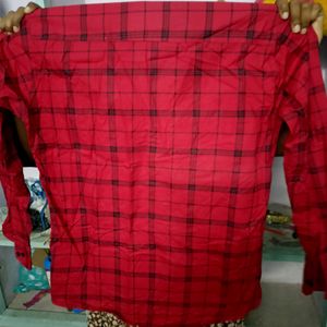 ♥️ Red check shirt xl luk new