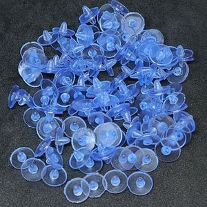 Buyer will get 100 pc Silicone Earring Back Stoppe