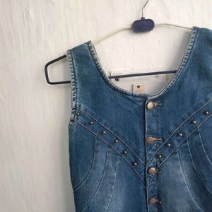 Denim Bodycorn Dress