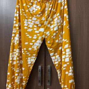 Mustard Yellow Harem Pants