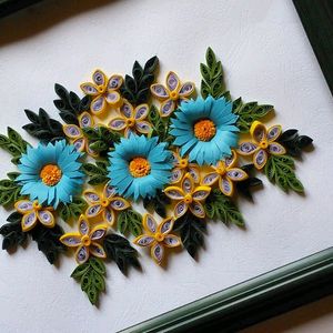 Flower Frame For Home Decor