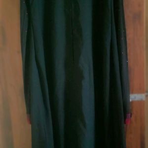 Plain Button Abaya/Burkha