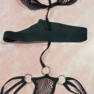 Slave Mistress Kinky Bra Panty