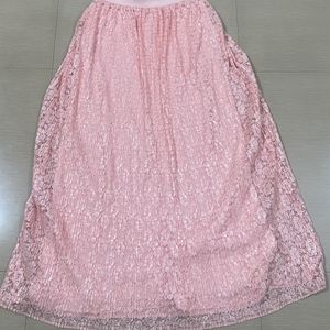 Pink Skirt For Girls