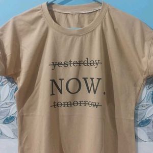 Beige Color Tshirt