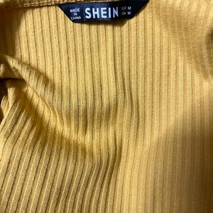 Shein Mustard Tank⭐️🌼