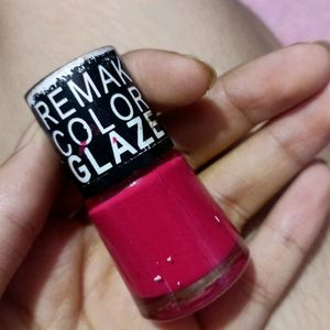 2 Nail Polish❤pink And Purple Colour