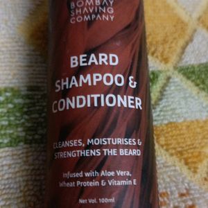 NBombay Shaving Company Beard Shampoo And Conditio