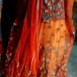 A New Gown Orange Colour