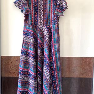 Printed Summer Maxi Dress