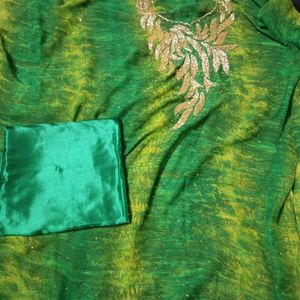 Very Beautiful Green Handwork Suit