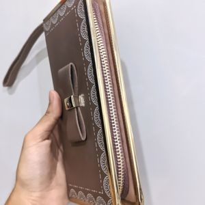 Mauve Clutch Purse