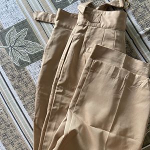 Trousers With Adjustable Straps