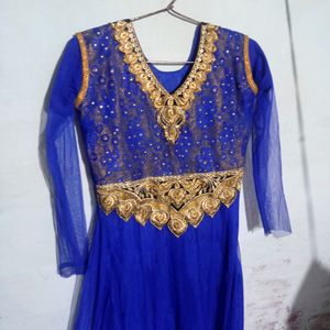 Blue Frock Gown