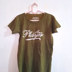 Comfy Cotton Olive T Shirt