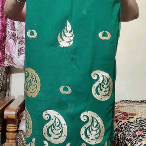 Green 💚 Saree