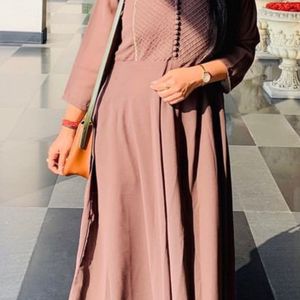 Brown Long Dress