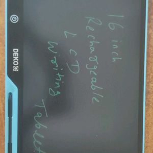 DEKOQ 16inch LCD Writing Tablet Blue