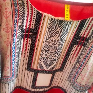 Red Kurta For Women