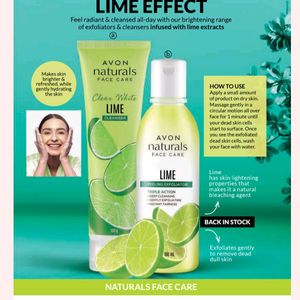 Avon Combo Cleanser Lime & Papaya