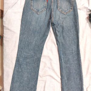 Blue Bootcut jeans Low waist