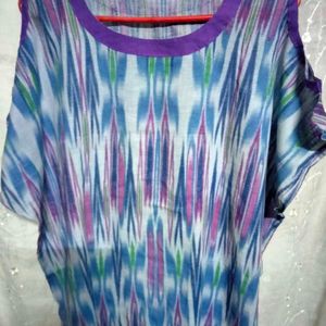 Cold Shoulder Design Cotton Top