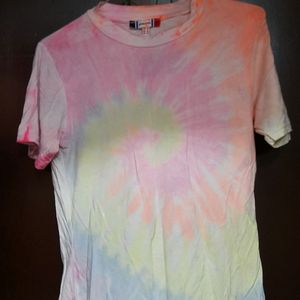 Tie-dye Multicolor Strechable Tee