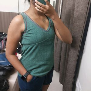 Olive Green Tank Top