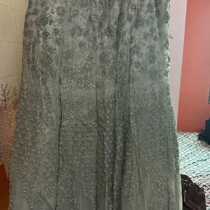 A Pastel Green Lehenga