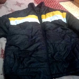 Boys Jacket  In Colour Black,yellow And White