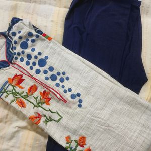 Stitched Kurta And Soft Legging