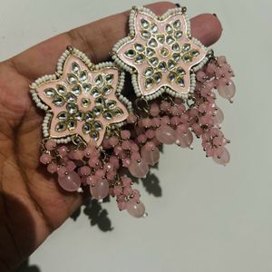 Elegant Pink Earrings