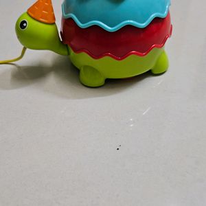 Funskool Giggles, Icecream Turtle, Pull Along Toy