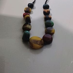 Beautiful Colorful Stone Necklace