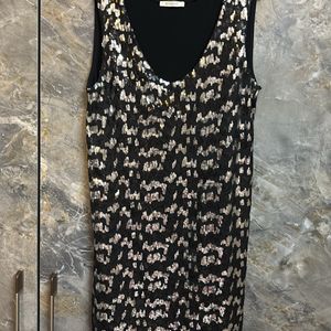 PROMOD GLITTER MINI DRESS