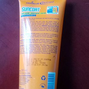 Sunscreen Cream