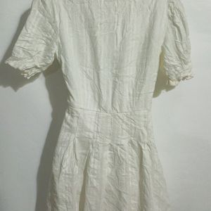 VERY CUTE OFF WHITE FROCK