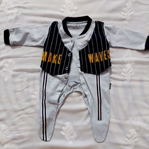 Romper With Jacket For Newborn