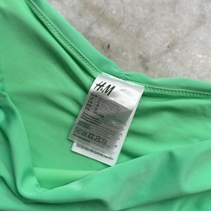 H&M Swimwear Skirt Top And Bottom Set