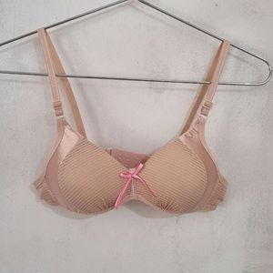 Padded Peach Bra