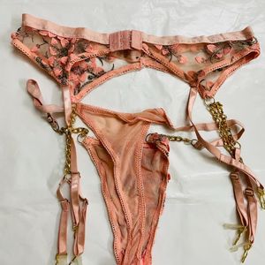 Lulu&Sky Panty With Waist Belt