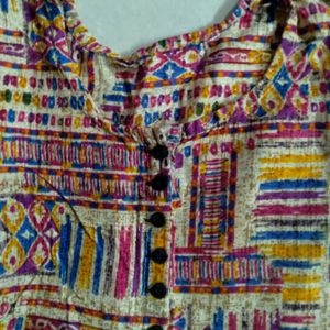 Multicolour Kurta