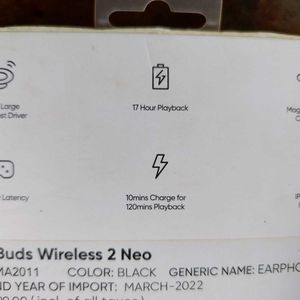 Realme Buds Wireless Neo 2