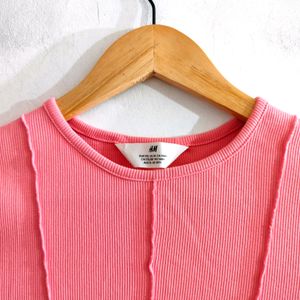 Peach Crop Top (Women's)