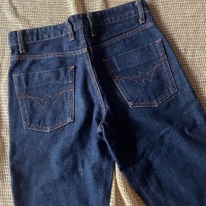 High Waist Blue Jeans