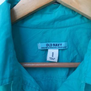 Old Navy Brand.sea Green/skyblue Tunic (Woman)